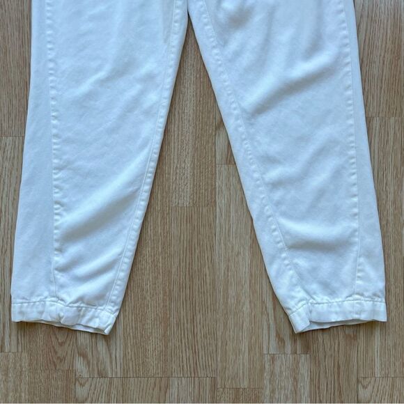 Anthropologie White Scout Tapered Ankle Pants - Size: 26 - Picture 9 of 12